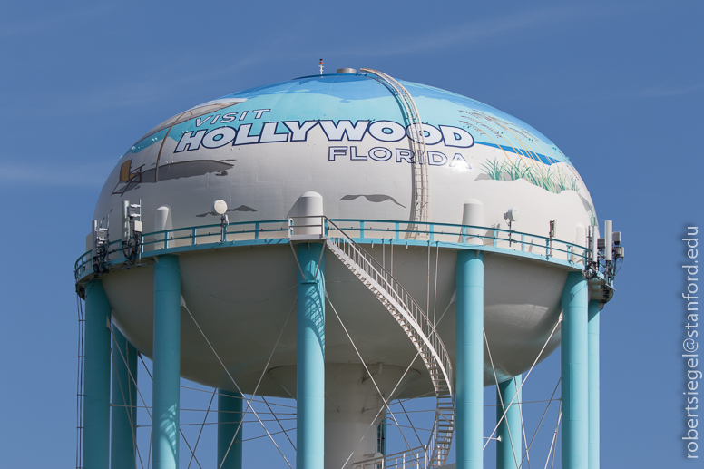 Visit Hollywood water tower